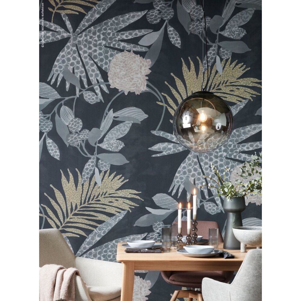 SCHÖNER WOHNEN-Kollektion MIRROR Lampa Wisząca Czarny, 1-punktowy main product photo