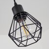 Cool Spring Lampa Wisząca Ciemne drewno, Czarny, 4-punktowe