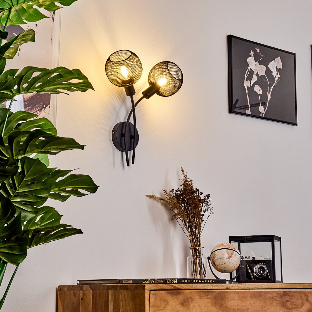 Tambo Lampa ścienna Czarny, 2-punktowe main product photo