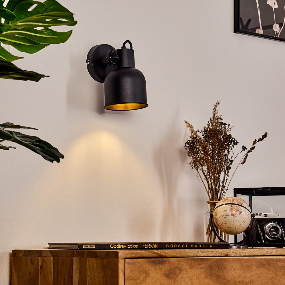 Juliboy Lampa ścienna Czarny, 1-punktowy main product photo
