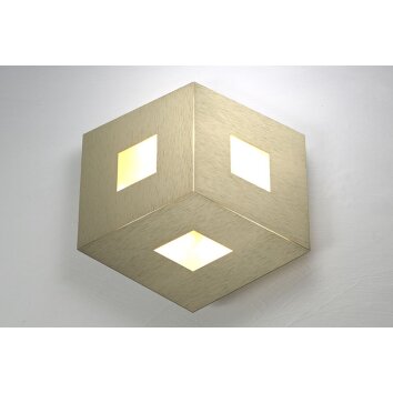 Bopp-Leuchten BOX COMFORT Lampa Sufitowa LED Złoty, 3-punktowe