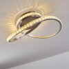 Saginaw Lampa Sufitowa LED Nikiel matowy, 1-punktowy, Zdalne sterowanie, Zmieniacz kolorów