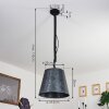 Malcotal Lampa Wisząca Czarny, 1-punktowy