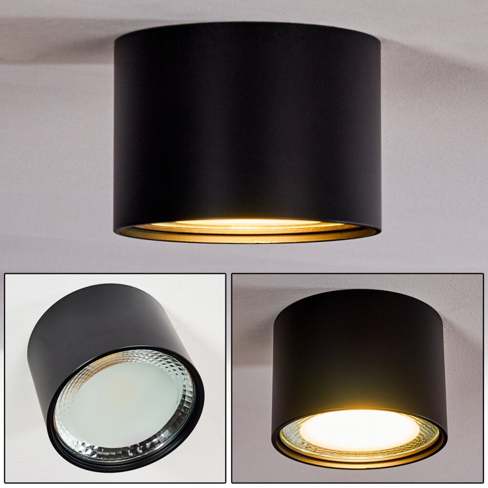 Kristallo Lampa Sufitowa LED Czarny, 1-punktowy main product photo