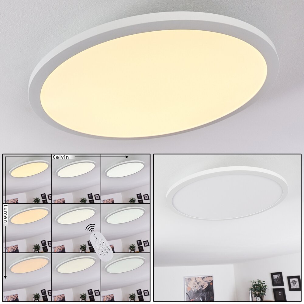 Ailik Lampa Sufitowa LED Biały, 1-punktowy, Zdalne sterowanie main product photo