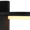 Steinhauer Luzon Zewnętrzny kinkiet LED Czarny, 1-punktowy