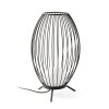 Faro Barcelona Cage Zewnętrzna Lampa Stojąca LED Szary, 1-punktowy