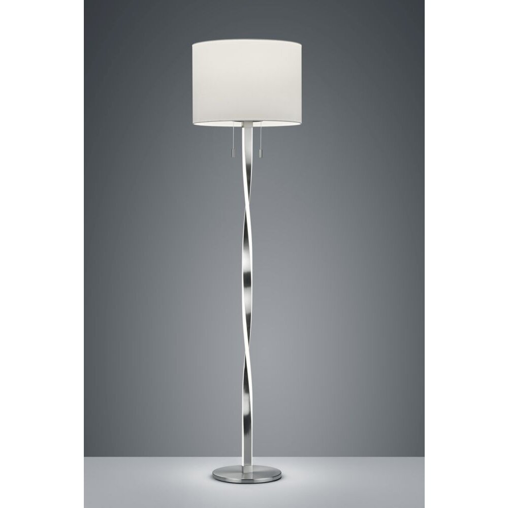 Trio NANDOR Lampa Stojąca LED Nikiel matowy, 3-punktowe main product photo