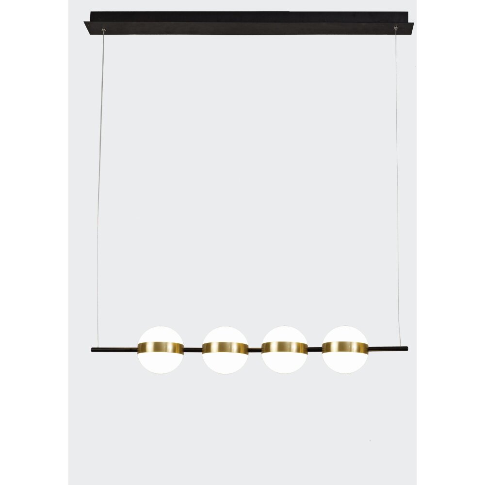 Mantra CUBA Lampa Wisząca LED Złoty, Czarny, 1-punktowy main product photo