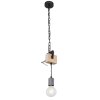Globo LUDI Lampa Wisząca Czarny, 1-punktowy