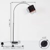 Arnoya Lampa łukowa Czarny, 1-punktowy