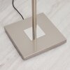 Jamilena Lampa Stojąca LED Nikiel matowy, 3-punktowe, Zdalne sterowanie