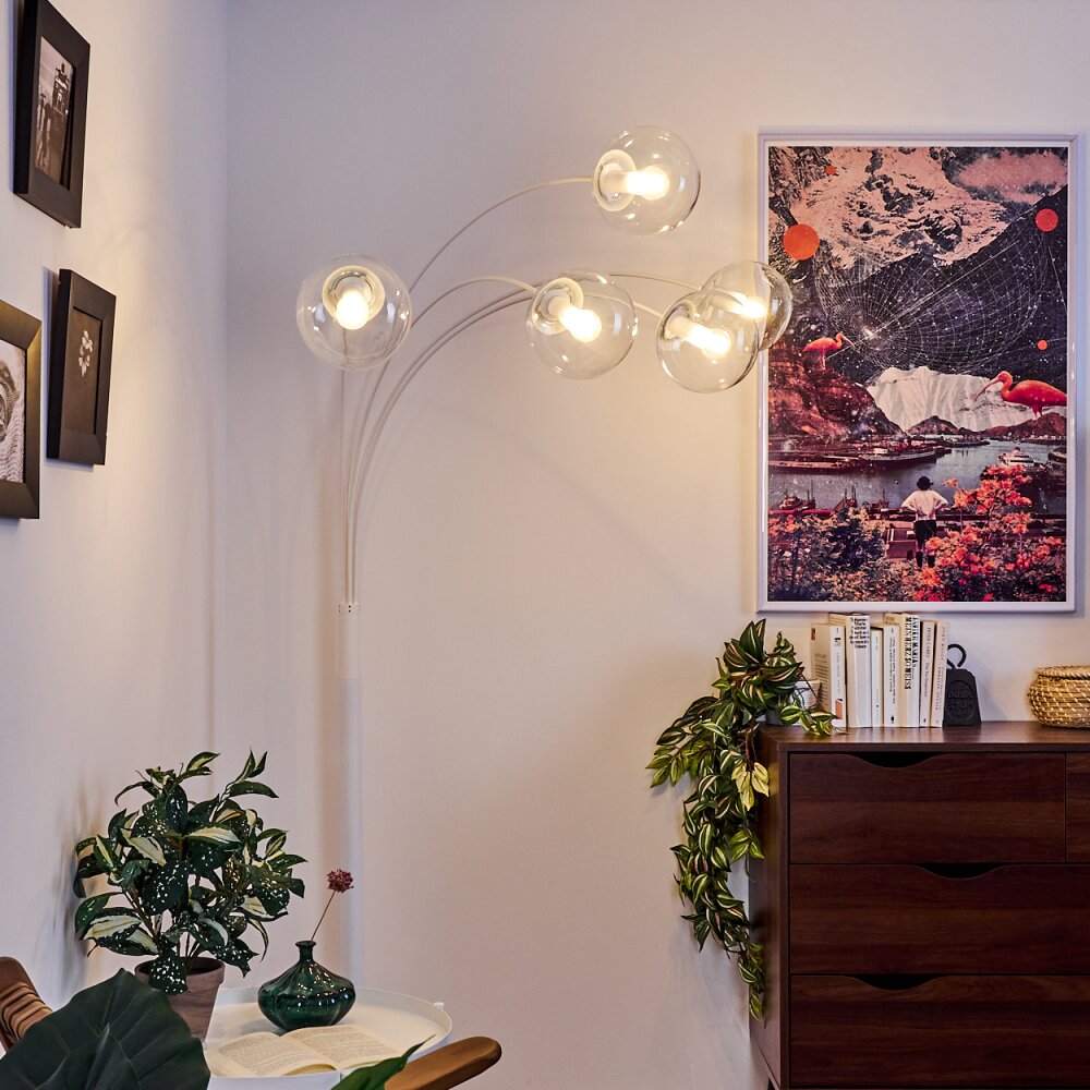 Mesas Lampa Stojąca Biały, 5-punktowe main product photo