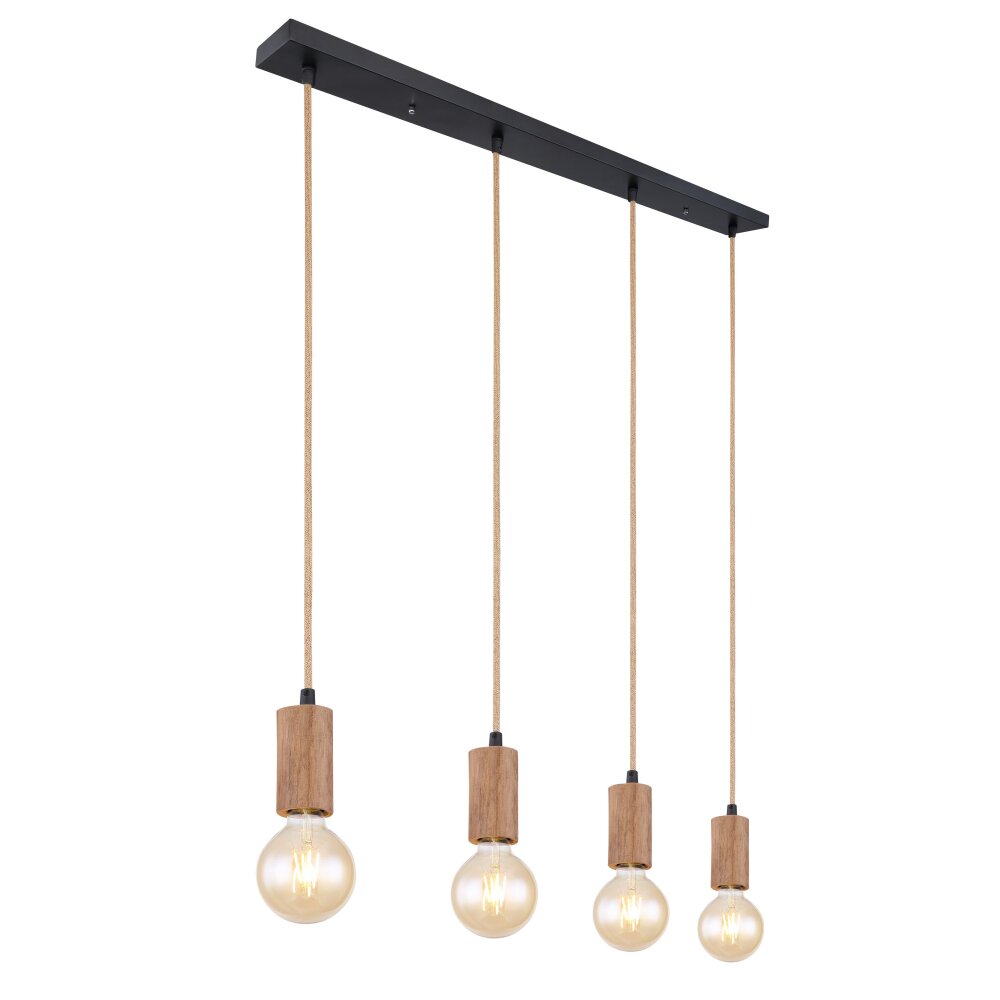 Globo FRIDA Lampa Wisząca Brązowy, Czarny, 4-punktowe main product photo