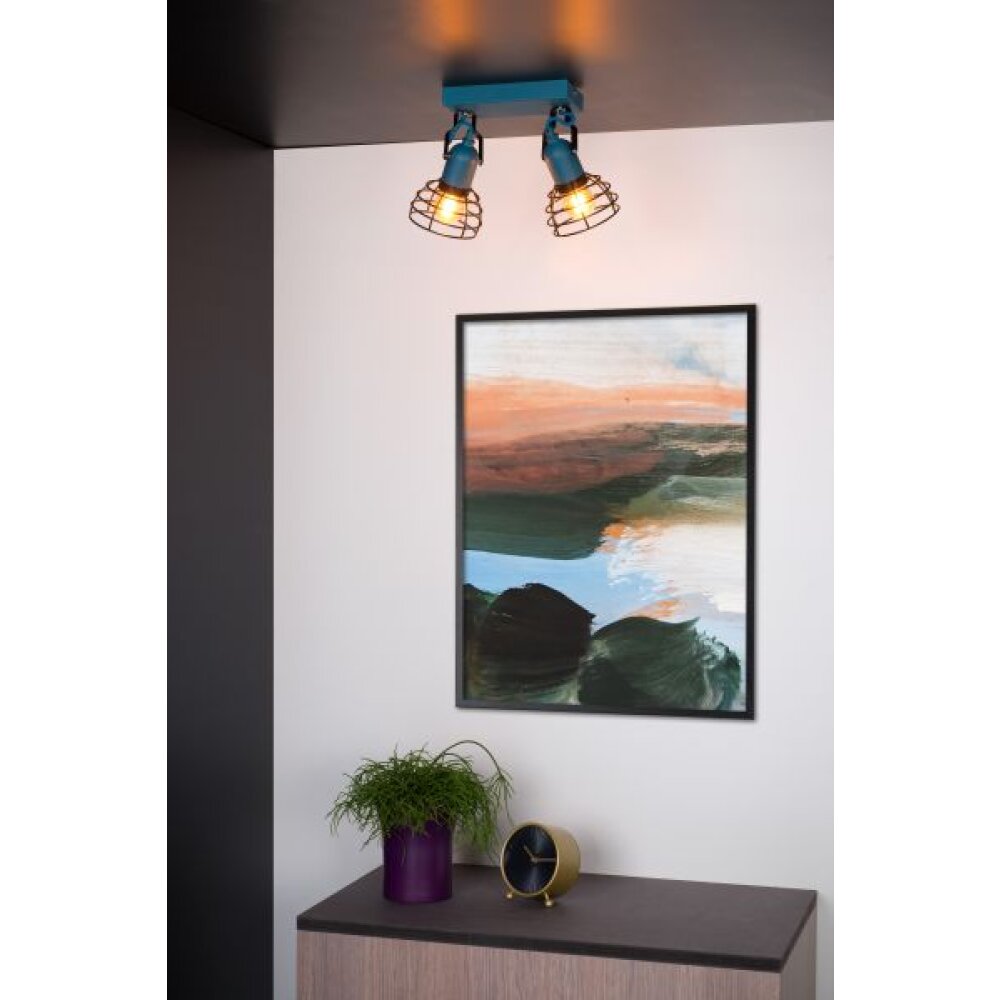Lucide Pola Lampa Sufitowa Niebeieski, Czarny, 2-punktowe main product photo