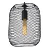 Lampa Wisząca Lucide MESH Czarny, 1-punktowy