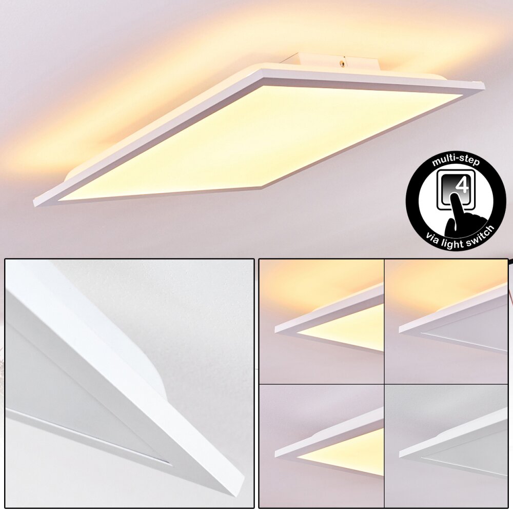 Badia Lampa Sufitowa LED Biały, 2-punktowe main product photo