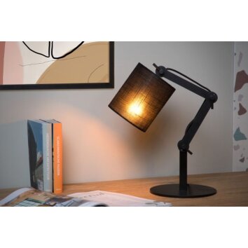 Lucide TAMPA lampka nocna Czarny, 1-punktowy Lucide TAMPA lampka nocna Czarny, 1-punktowy