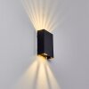 Benin Lampa ścienna LED Czarny, 1-punktowy