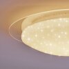 Cure Lampa Sufitowa LED Biały, 1-punktowy, Zdalne sterowanie, Zmieniacz kolorów