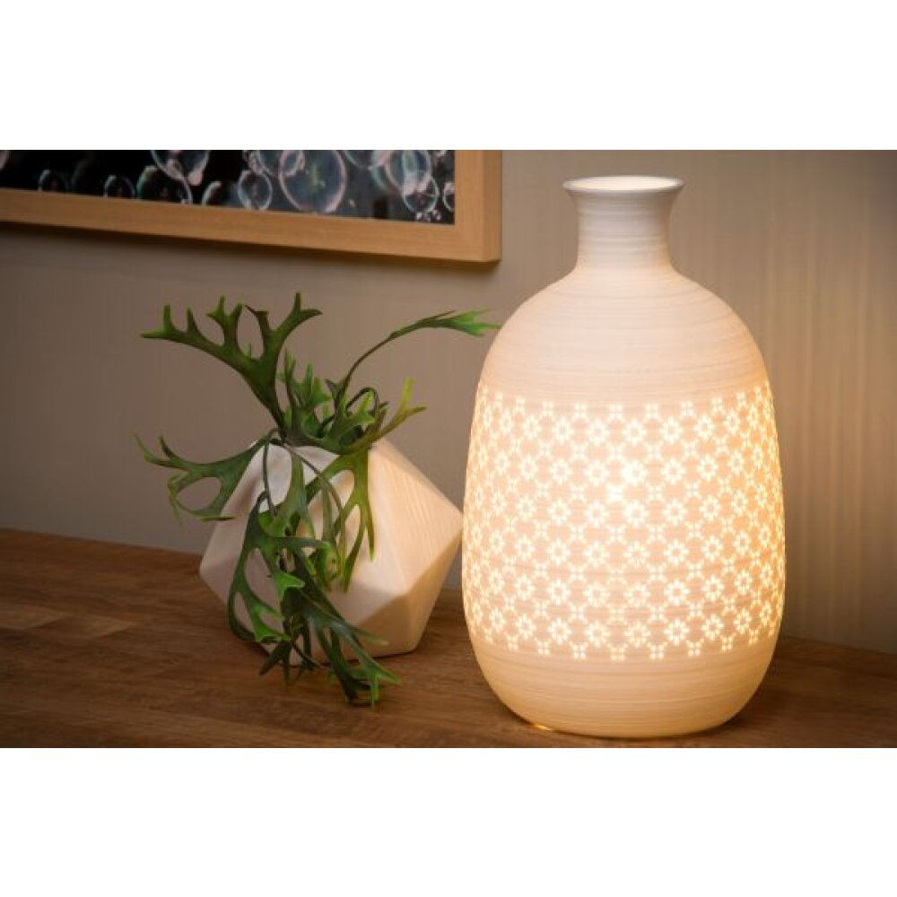 Lucide TIESSE lampka nocna Biały, 1-punktowy main product photo