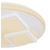 Globo RODERICK Lampa Sufitowa LED Biały, 1-punktowy, Zdalne sterowanie