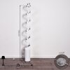 Rezat Lampa Stojąca LED Srebrny, Biały, 1-punktowy