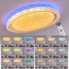 Fondaco Lampa Sufitowa LED Biały, 1-punktowy, Zdalne sterowanie, Zmieniacz kolorów