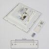 Cor Lampa Sufitowa LED Biały, 1-punktowy, Zdalne sterowanie