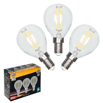 Eglo 3x LED E14 4 Wat 2700 Kelwinów 470 Lumenów