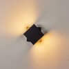 Fontanile Zewnętrzny kinkiet LED Czarny, Biały, 1-punktowy