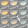 Rosenga Lampa Sufitowa LED Biały, 1-punktowy, Zdalne sterowanie