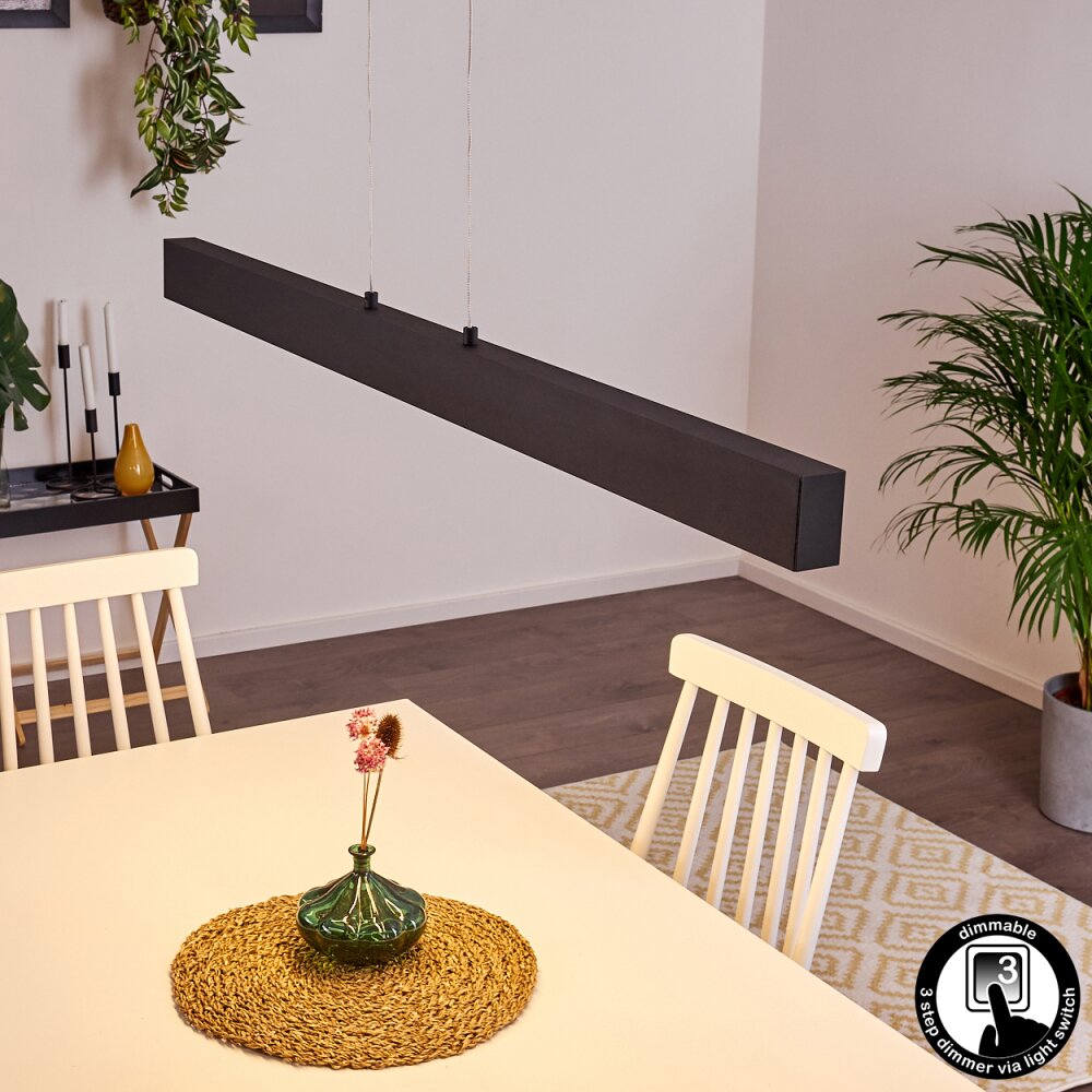 Poroporo Lampa Wisząca LED Czarny, 1-punktowy main product photo