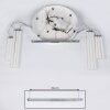 Porquera Lampa Wisząca LED Biały, 11-punktowe