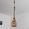 Sulzano Lampa Wisząca Brązowy, Czarny, 1-punktowy