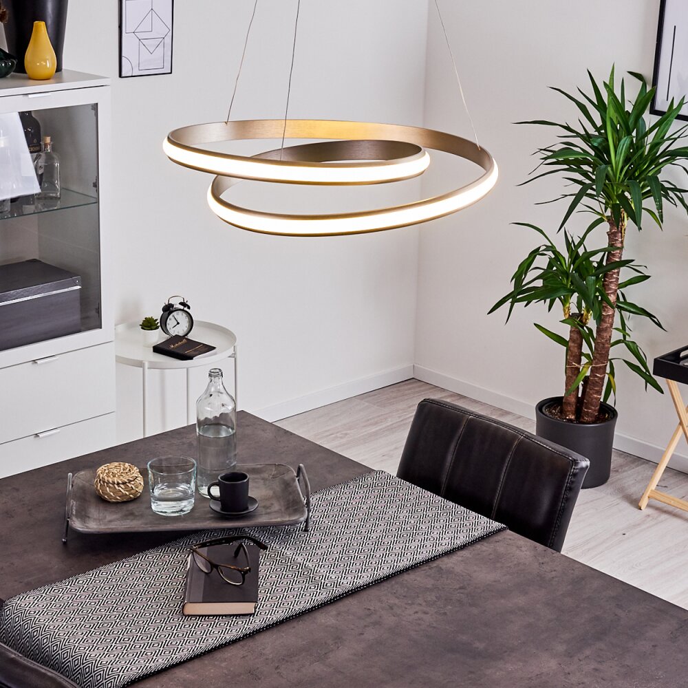 Rokera Lampa Wisząca LED Nikiel matowy, 1-punktowy main product photo