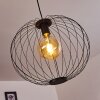 Wharua Lampa Wisząca Czarny, 1-punktowy