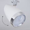 Idlewild Lampa Sufitowa LED Chrom, Biały, 1-punktowy