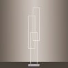 Paul Neuhaus Q-INIGO Lampa Stojąca LED Stal szczotkowana, 3-punktowe, Zdalne sterowanie