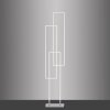 Paul Neuhaus Q-INIGO Lampa Stojąca LED Stal szczotkowana, 3-punktowe, Zdalne sterowanie