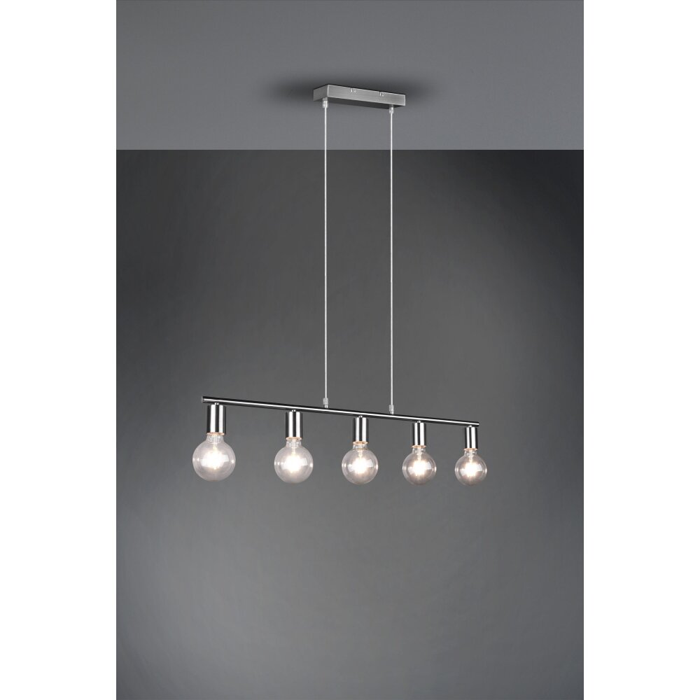 Reality Vannes Lampa Wisząca Nikiel matowy, 5-punktowe main product photo