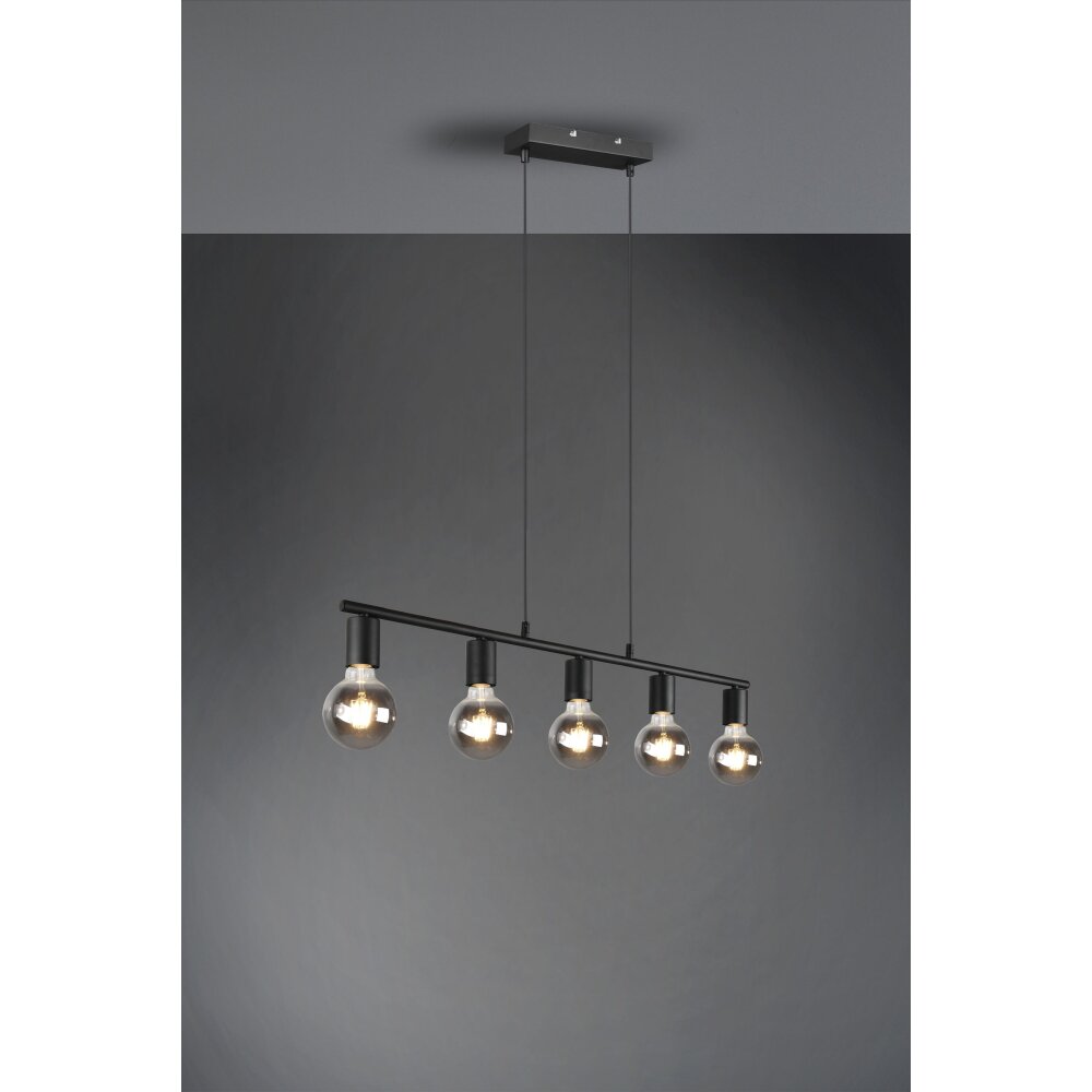 Reality Vannes Lampa Wisząca Czarny, 5-punktowe main product photo