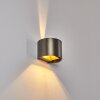 Badajoz Lampa ścienna LED Brązowy, 1-punktowy