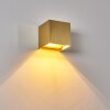 Badajoz Lampa ścienna LED Złoty, Mosiądz, 1-punktowy
