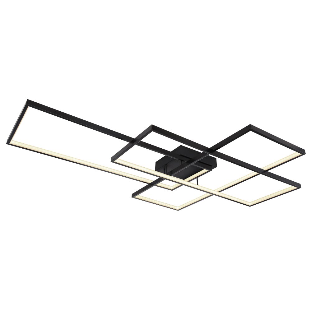 Globo GABRIEL Lampa Sufitowa LED Czarny, 1-punktowy, Zdalne sterowanie main product photo