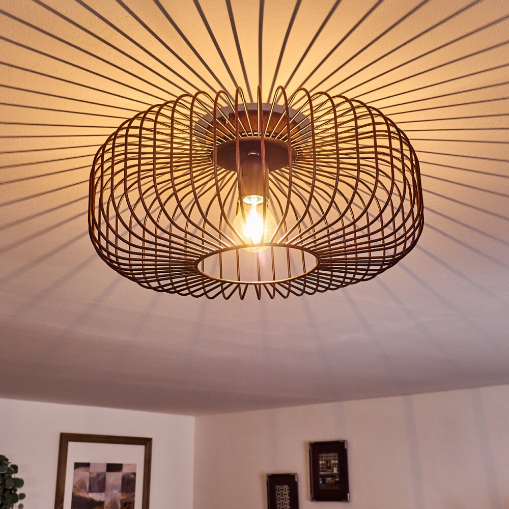 Wemude Lampa Sufitowa Miedź, Czarny, 1-punktowy main product photo