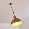 Lampa Wisząca Tholen Brązowy, Srebrny, 1-punktowy