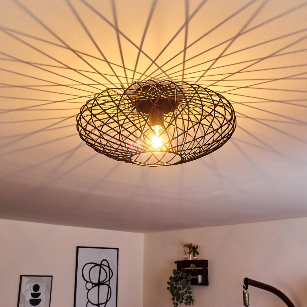 Wemude Lampa Sufitowa Czarny, 1-punktowy main product photo