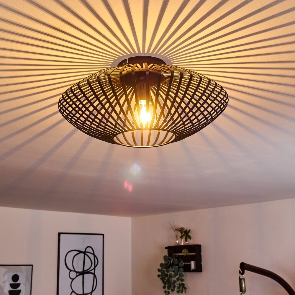 Wemude Lampa Sufitowa Czarny, 1-punktowy main product photo