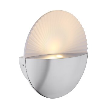 Globo LEMA Lampa ścienna LED Biały, 1-punktowy